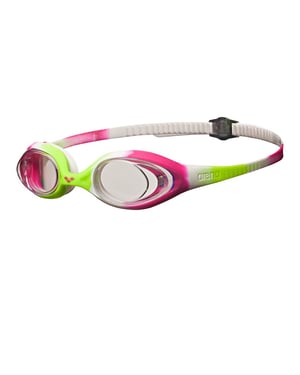 Arena Childrens/Kids Spider Swimming Goggles (Lime/Fuchsia/White)