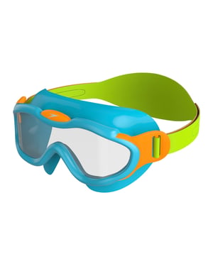 Speedo Kinderen/Kinderen Zeeploeg Zwembril (Blauw/Groen)