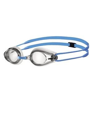 Arena Childrens/Kids Tracks Swimming Goggles (Clear/Blue)