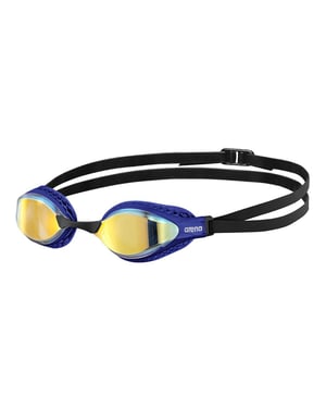 Arena Airspeed Mirror Swimming Goggles (Copper/Blue)
