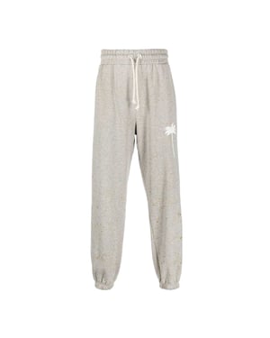 Palm Angels Pxp Classic geverfde joggingbroek voor volwassenen (Grijs)