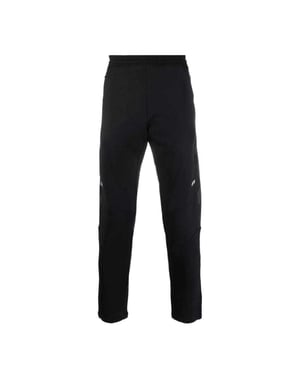 Off White Volwassen uniseks Full Diagging Joggingbroek (Zwart)