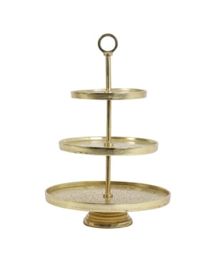 Light & Living etagere lutek Ø32x48cm -