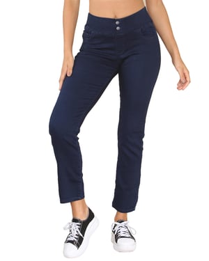 Enzo | Womens Wider Waist Jeans