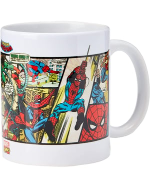 Marvel Panel Spider-Man Mug (Flerfärgad)