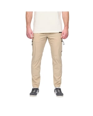 Duck and Cover Heren Puretor Elastische Taille Broek (Stone)