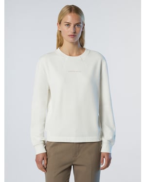 North Sails Sweatshirt med tonalt logotyp