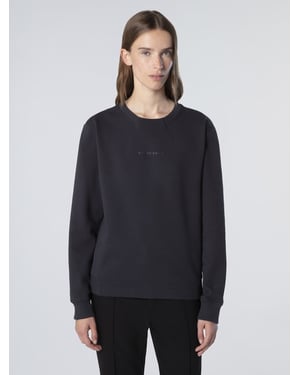 North Sails sweatshirt med tonalt logo