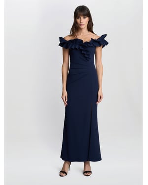 Viola Ruffle Top Maxi Dress