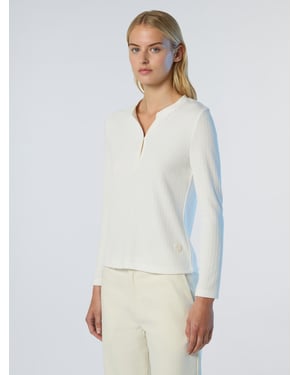 North Sails Henley Topp Ribbad jersey