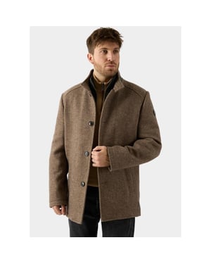 Donders 1860 Wollen jack wooddown wool coat 21807.3/410