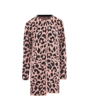 Faina Vest Dames roze/zwart