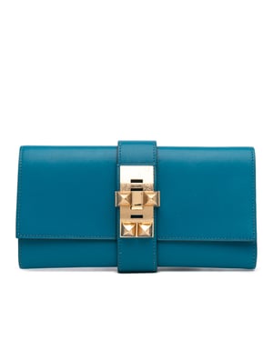 Herms Leather Clutch