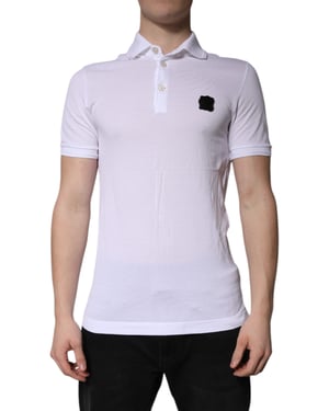 Korte Mouwen Polo Shirt Met Patchdetail