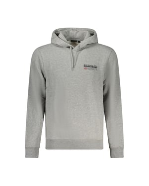 Boxy Hoodie Grijs Melange