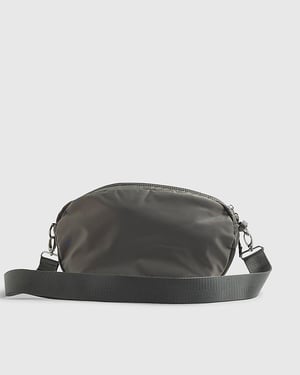 River Island Mens Bum Bag Grey Pocket