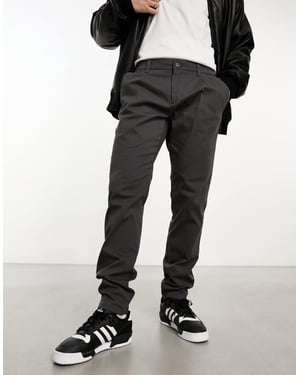 ONLY & SONS slim fit chinos i grått