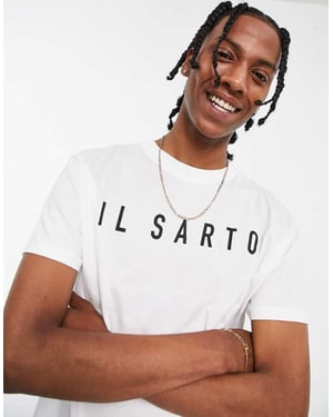 Il Sarto core t-shirt i vitt