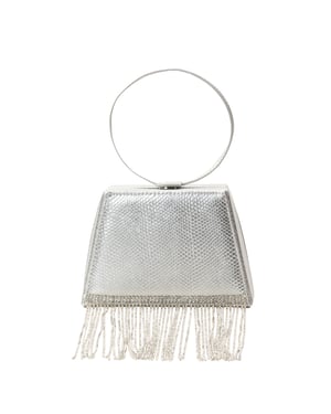 Faina Clutch/avondtasje Dames zilver