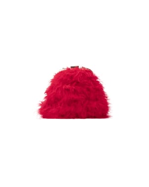 Faina Clutch/avondtasje Dames rood
