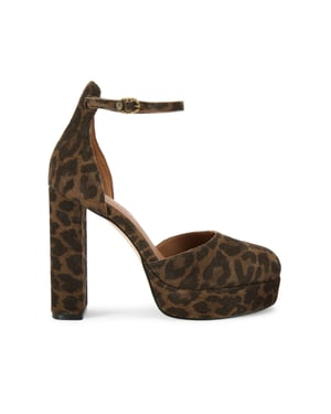 Kurt Geiger London Suede Shoreditch Platform Court Heels