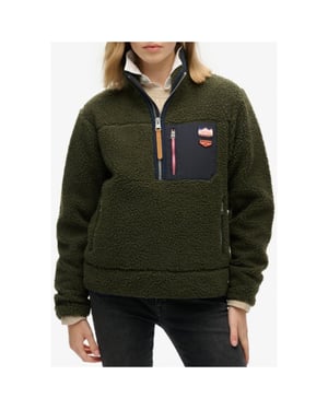 Sherpa Pullover Halfzip Pocket