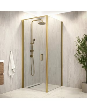 Mirlux Douchecabine vela 90 x 200 goud