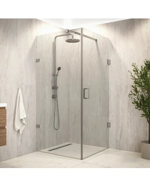Mirlux Douchecabine mira 90 x 200 chroom