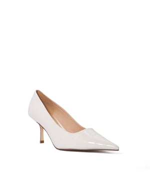 Dune Ladies Bexton - Pointed Toe Reptile Effect Court Shoes