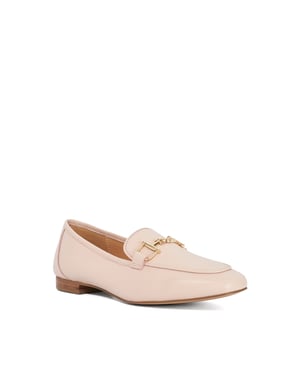 Dune Ladies Grained - Suede Metal Trim Loafers