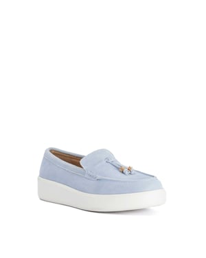 Dune Ladies Gasket - Cupsole Tassel Trim Loafers