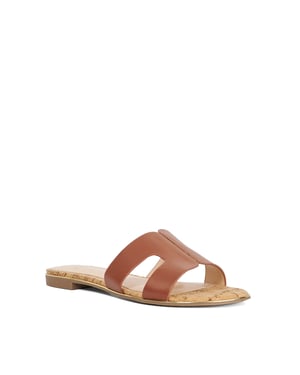 Dune Ladies Ludlows - Flat Boucle Sandals