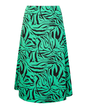 Faina midirok Dames Groen Zwart
