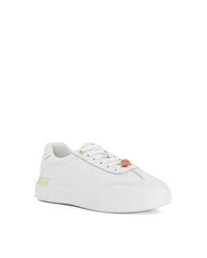 Dune Ladies Elasa - Leather Cupsole Trainers