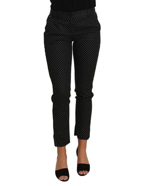 Dolce Gabbana Broeken Poppendot Stijl