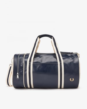 Barrel Bag in Dark Blue