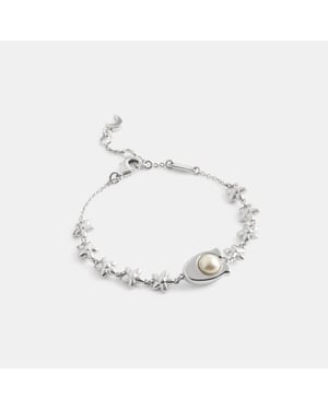 Wildflower Chain Signature Linear Bracelet