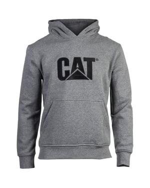 Caterpillar Merk Katoenen Grijze Heren Hoodie