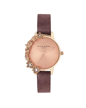 Olivia Burton Ladies Watch Quartz silver