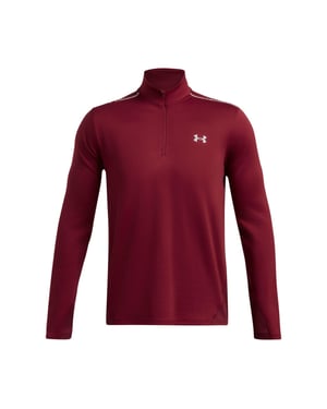 Under Armour Heren Vanish Cold Weather Quarter Zip Training Top (Rood)
