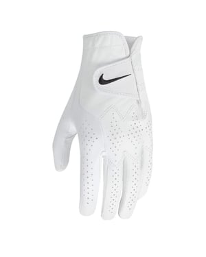 Nike Heren Tour Classic IV Leren Golfhandschoen (Wit)