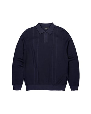 Butcher of Blue Polo lange mouw ripley m2616002/890