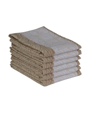 DoubleDry Luxe theedoeken set 6 stuks 50x70 cm 100% katoen hoge