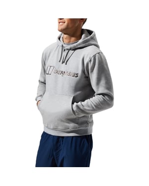 Berghaus Mens Hoodie Pullover Overhead Regular Fit Sportswear Fleece Logo Hoody