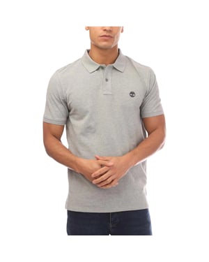 Timberland Mens Polo Shirt Short Sleeve Millers River Pique Cotton Polo Shirts