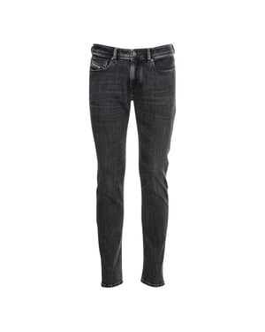 Diesel Heren Sleenker Skinny Jeans (Donkergrijs)