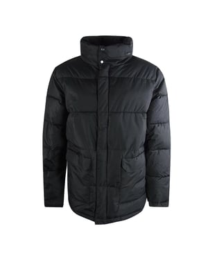 Aquascutum Heren Actief Pufferjack (Zwart)