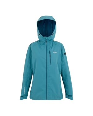 Regatta Dames/Dames Birchdale II Waterdichte Jas (Storm Blauw)
