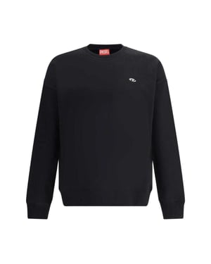 Diesel Unisex Volwassenen Logo Sweatshirt (Zwart)