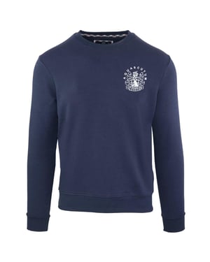 Aquascutum Heren Aldis Sweatshirt (Marine)